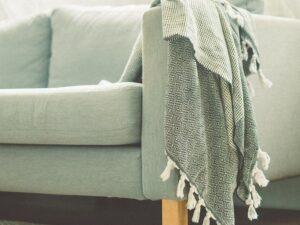 Light green towel